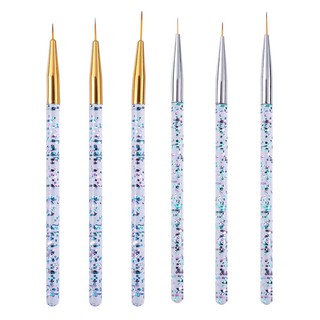 Set 3 cọ vẽ móng nghệ thuật