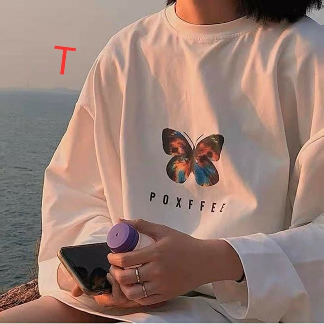 Áo bướm pox xuông thụng Chất da cá TTK978