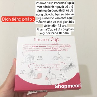CỐC NGUYỆT SAN PHARMA CUP - PHÁP
