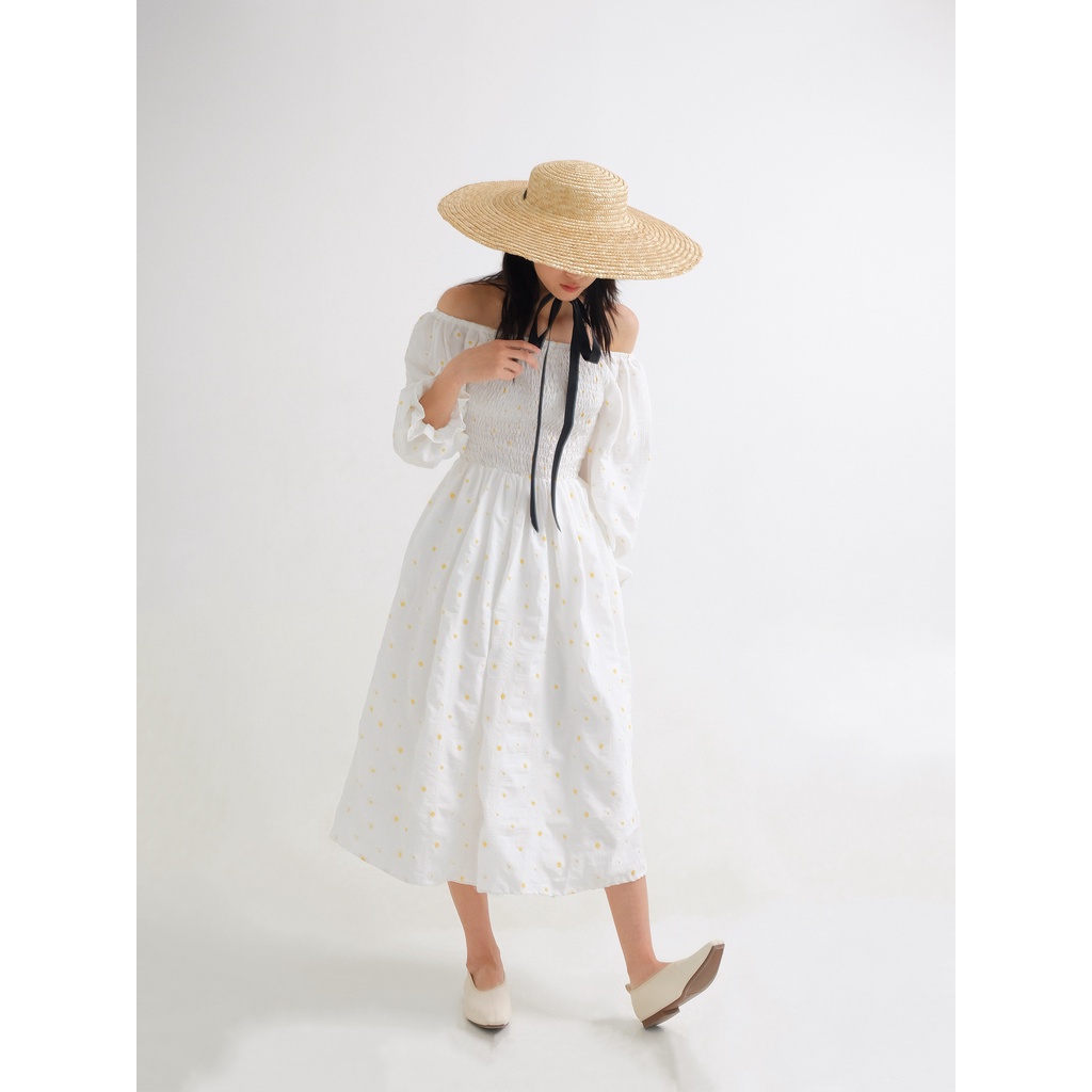 THE19CLUB - Váy trễ vai tay bồng - Sunny Dress