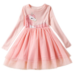 Váy Unicorn 2 mẫu ngựa hồng và tím