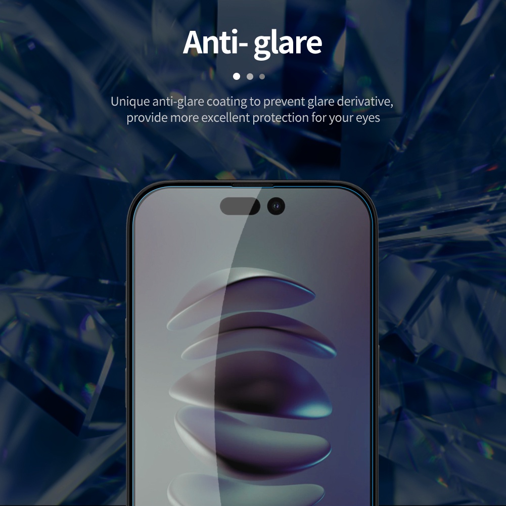 Kính cường lực NILLKIN 9H chống chói chống vân tay thích hợp cho iPhone 14 Pro Max