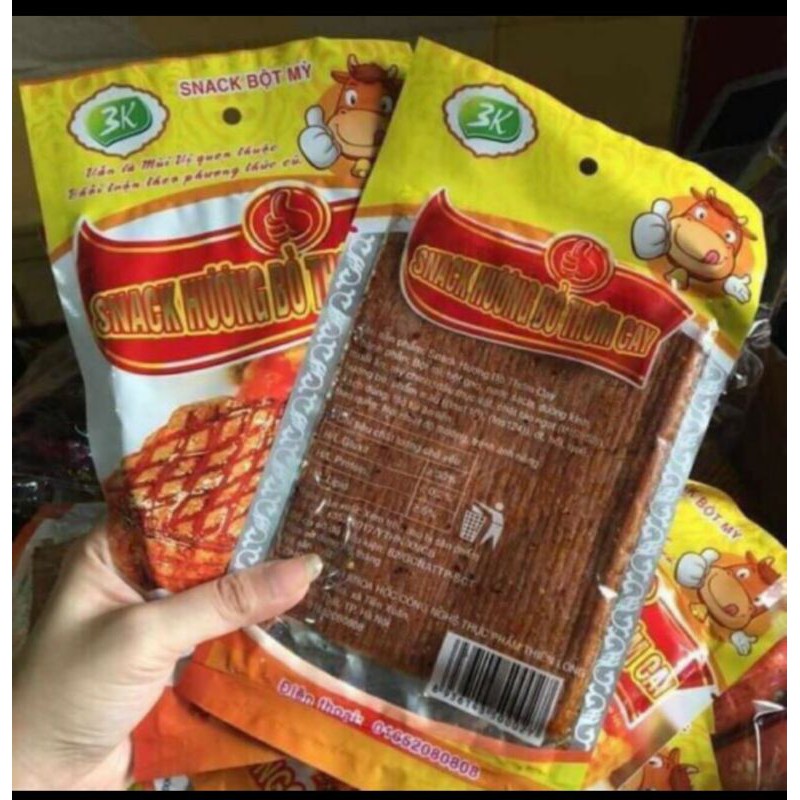 10 GÓI BÒ MIẾNG THƠM CAY