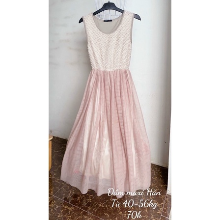 Đầm hai dây kiểu xinh