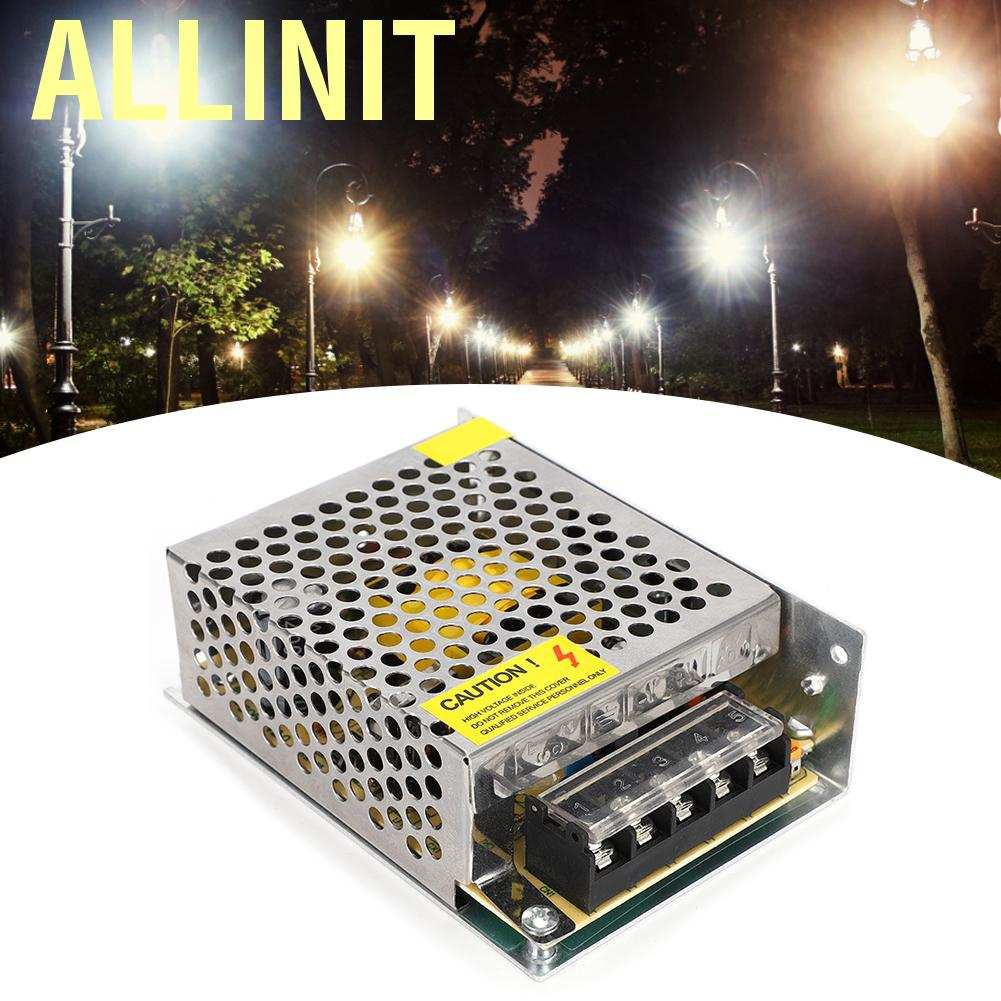 【Hàng Sẵn】Allinit Bộ Chuyển Đổi Nguồn Điện Ac 110 / 220v Sang 24v 48w Bộ chuyển đổi Step Down Điện áp Vôn kế có thể điều chỉnh Mô-đun bước