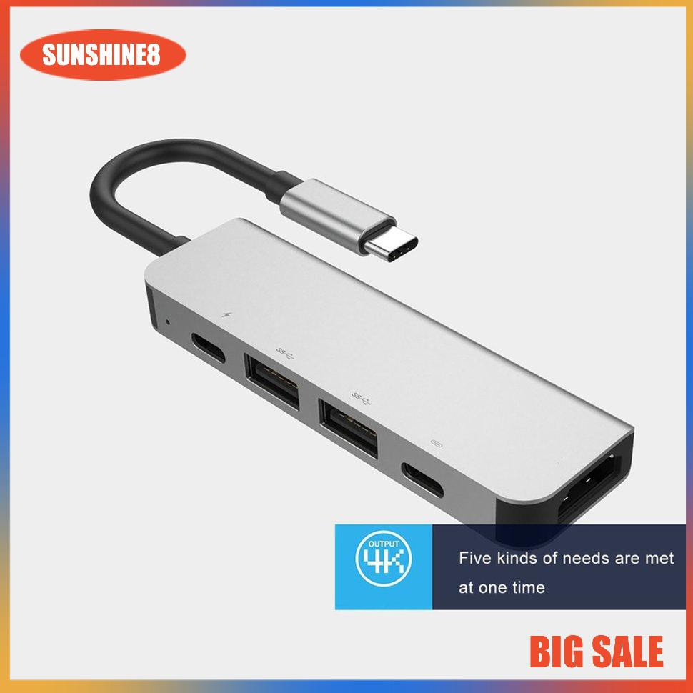 Bộ Chuyển Đổi 0504) 3 Trong 1 Tpy-C Sang Micro Usb 3.0 2.0 Hdmi-Compatible