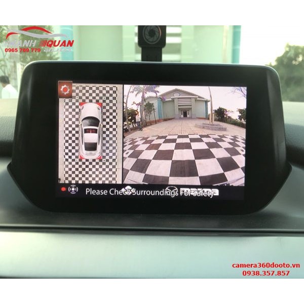 Camera 360 DCT Cho Mazda 6 Bản T3