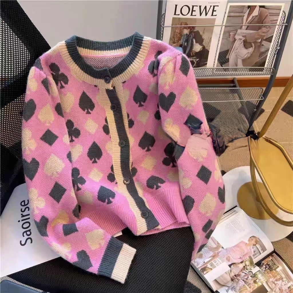 Áo Khoác cardigan Dệt Kim Mềm Mại Thời Trang Thu Đông Cho Nữ