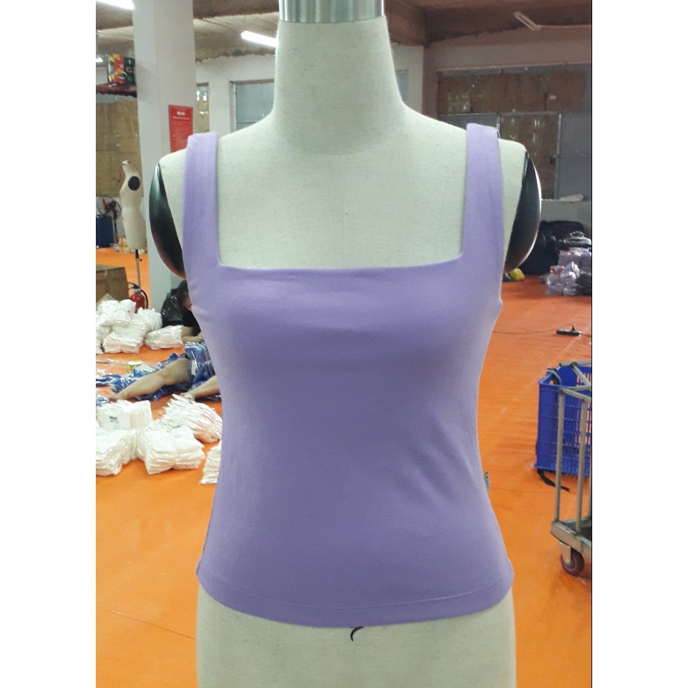 Áo cổ vuông dáng ôm | BigBuy360 - bigbuy360.vn