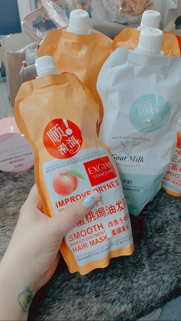 Ủ tóc mềm mượt chiết xuất QUẢ ĐÀO🍑 | BigBuy360 - bigbuy360.vn