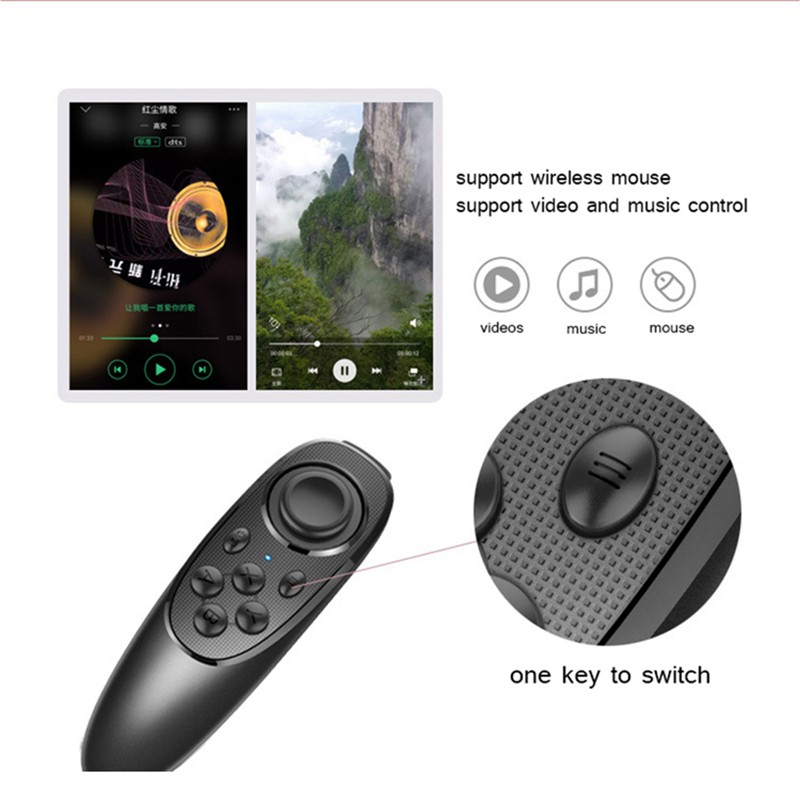 Tay cầm chơi game bluetooth MOCUTE 052 tiện lợi cho máy tính để bàn/ ti vi/ kính thực tế ảo VR 3D