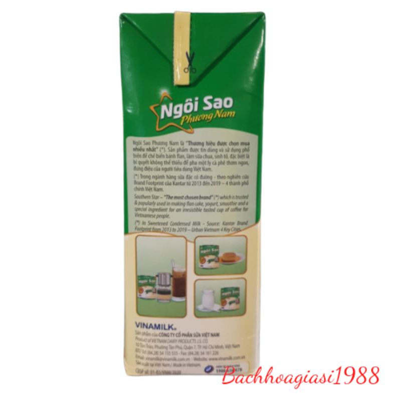 Now ship- Sữa đặc ngôi sao phương nam 1,284kg