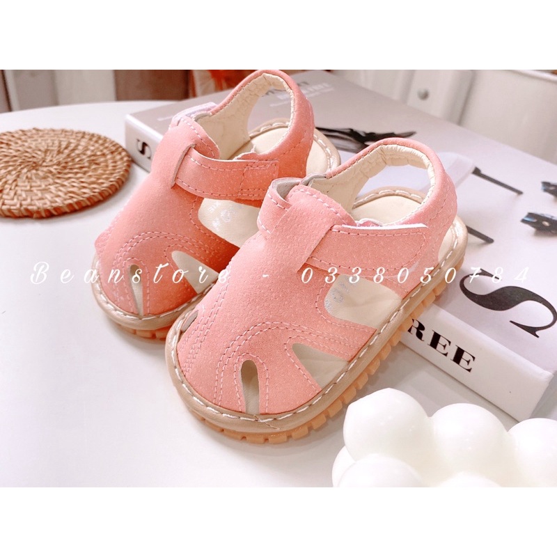 [ Shop tự chụp ] Dép Sandal mũi tròn cho bé