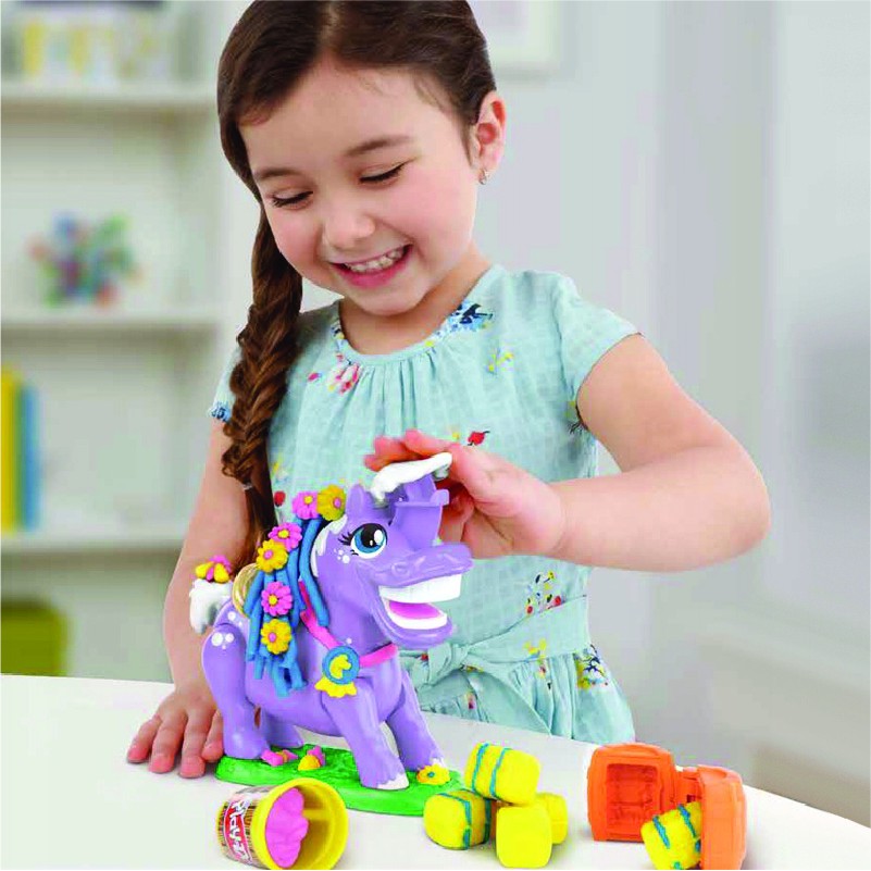 Bộ đồ chơi Hasbro đất nặn ngựa con vui vẻ Play-Doh E6726