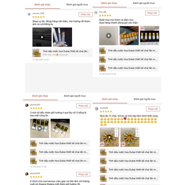 Tinh dầu nước hoa Dubai mini dành cho nữ ngọt ngào, thơm lâu 3ml|20 mùi lựa chọn|Bestore Vietnam