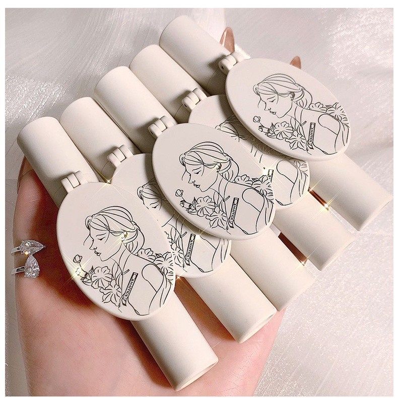 (Sỉ) Son Kem Lì Maffick Cô Gái Có Gương Chống Nước Dưỡng Ẩm Lâu Trôi Lấp Lánh | BigBuy360 - bigbuy360.vn