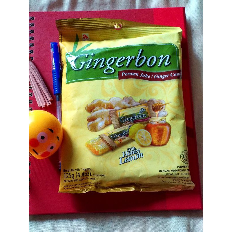 Kẹo gừng Gingerbon Chanh Mật Ong (125g)