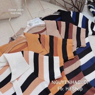 ĐẦM BODY LEN SỌC (KÈM VIDEO HÌNH THẬT)