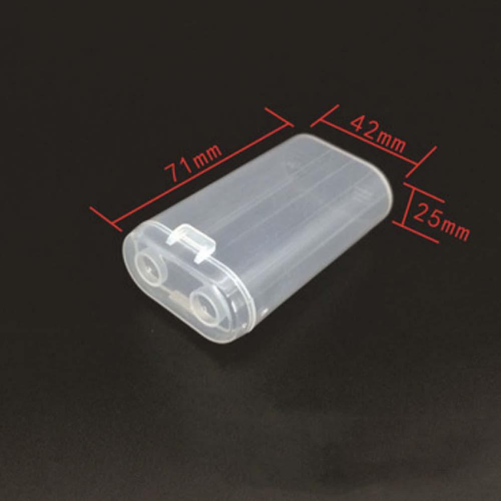 Hộp Đựng Pin 18650 Bằng Nhựa Trong Suốt Chất Lượng Cao Giá Đỡ