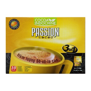 Bột Cacao Hòa Tan Passion 3 In 1 Cocoa Indochine