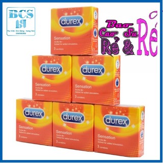 [ FREESHIP] Bao cao su Durex SensationCó Gai Nhỏ