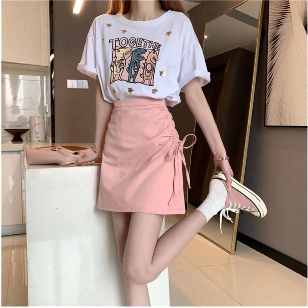 Chân Váy Chữ A Lưng Cao Dáng Ôm Thời Trang Mùa Hè Hàng Mới 2022 Dành Cho Bạn Nữ