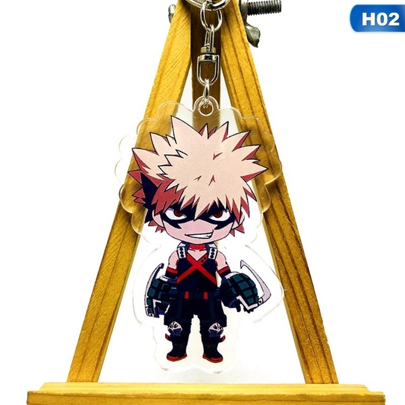 Móc Khóa Hình Nhân Vật Anime Học Viện Anh Hùng