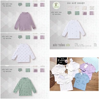 Áo cổ lọ sợi tre giữ nhiệt trẻ em Nature Wear