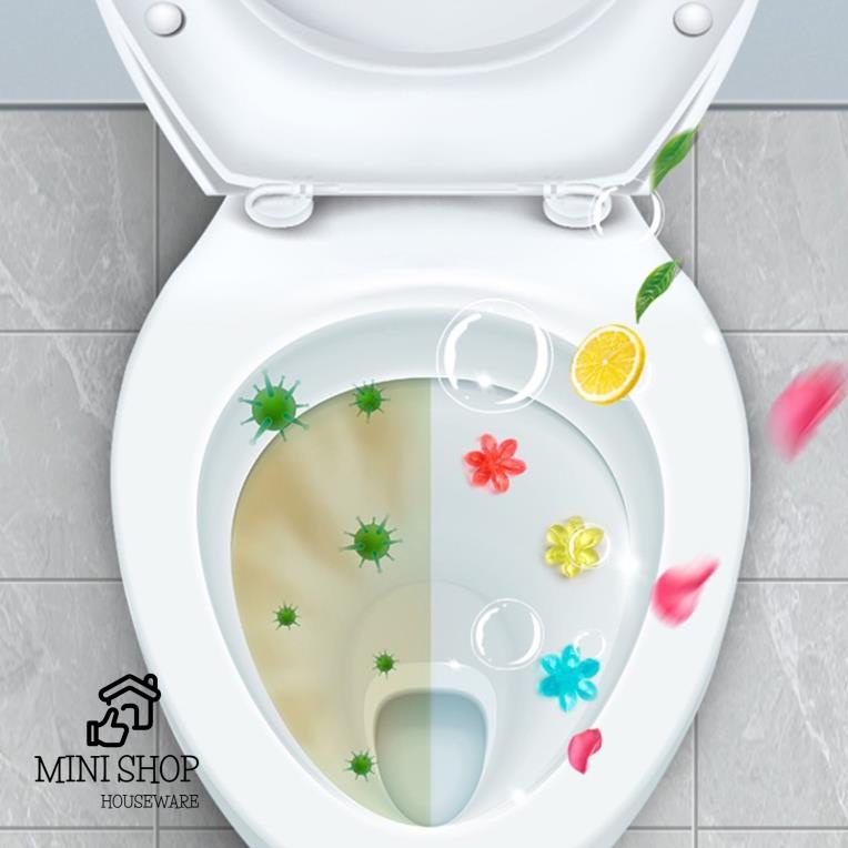Gel Khử Mùi Bồn Cầu, Gel Tẩy Thơm Toilet Nhà Vệ Sinh Với 7 Mùi Thơm Tự Nhiên