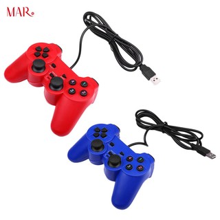 Tay cầm chơi game có dây USB chất liệu ABS hỗ trợ các hệ điều hành Windows