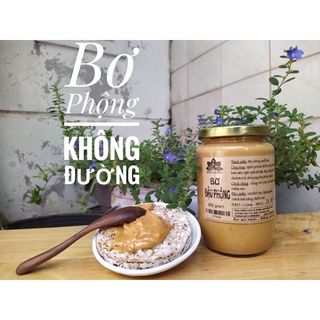 BƠ ĐẬU PHỘNG KHÔNG ĐƯỜNG 400 GRAM