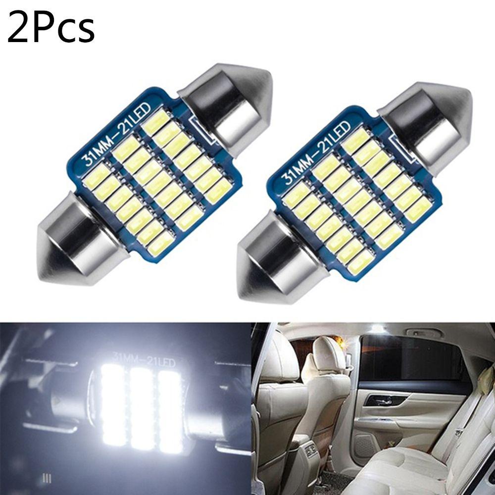 Bộ 2 Đèn Trần Xe Hơi 31MM 36MM 39MM 42MM Chất Lượng Cao