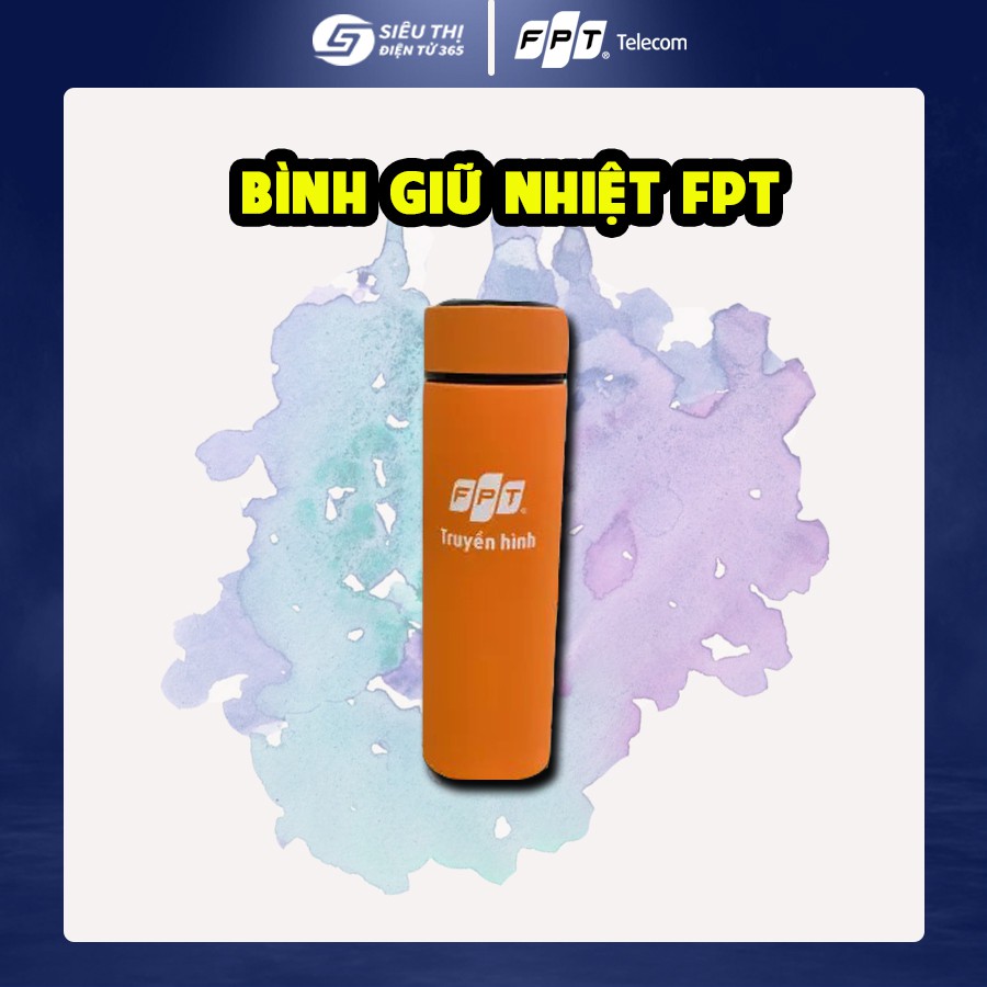 Bình Nước Giữ Nhiệt FPT 500ML - Giữ nhiệt 24h - Nắp găn đá tiện lợi