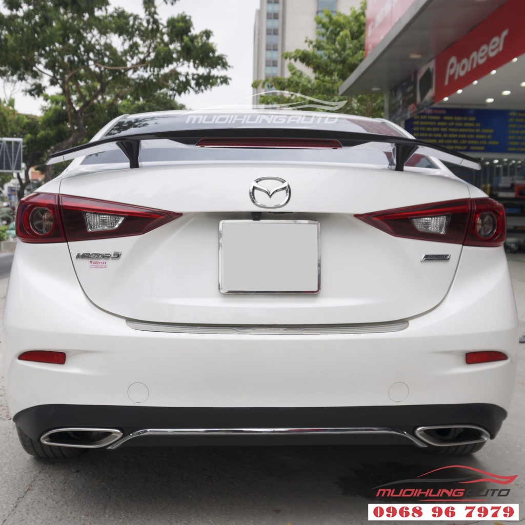 Đuôi gió,Cánh Gió Thể Thao Cao dành cho Mazda 3 HÀNG LOẠI 1 Cao Cấp