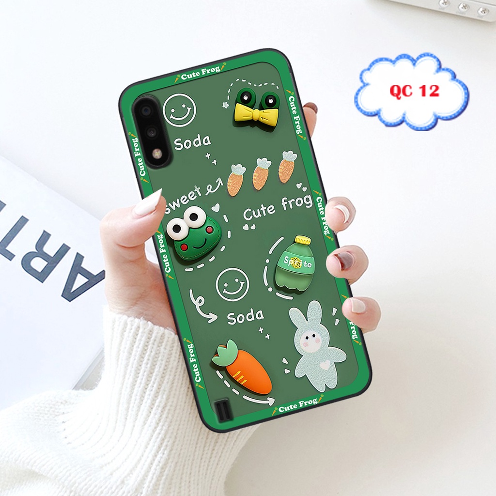 Ốp Samsung A01 / A02 in hình hoạt hình cute, dễ thương , đáng yêu