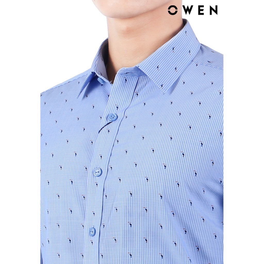 Áo Sơ mi dài tay OWEN Slimfit - AS22662D