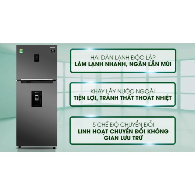 Tủ lạnh Samsung inverter 360 lít RT35K5982BS/SV.