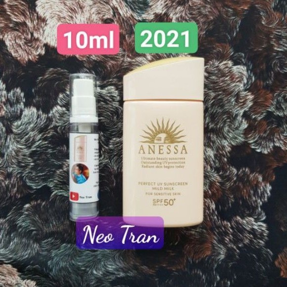 [MẪU THỬ] SỮA CHỐNG  NẮNG ANESSA CHO DA NHẠY CẢM VÀ EM BÉ 10ML