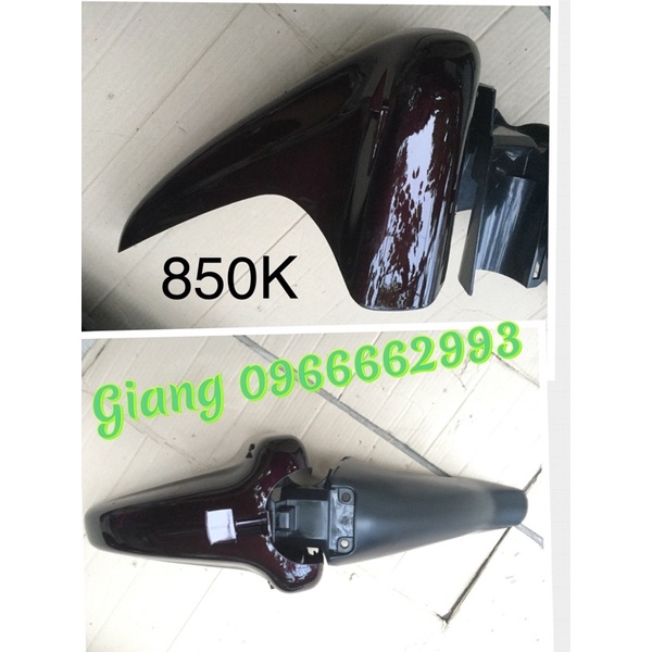 Bộ nhựa dàn áo xe Dream lùn exces đời 99. Hàng zin chính hãng Honda Thái Lan. màu đen và nâu nho