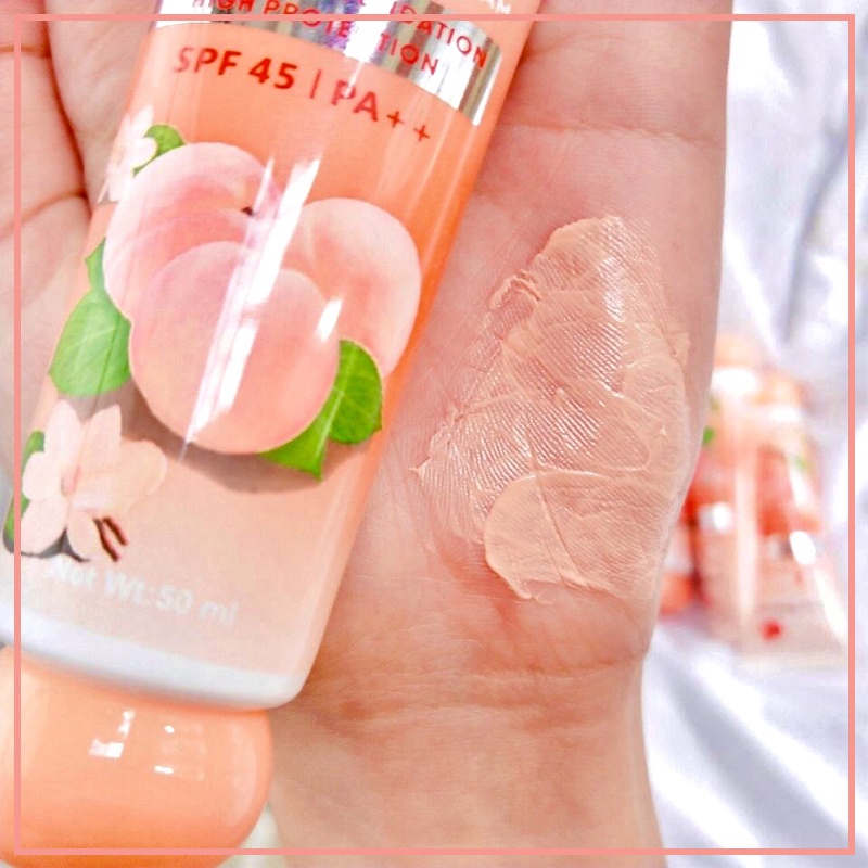 1 bộ 8 miếng trọn bộ mỹ phẩm trang điểm Peach chuẩn KISS BEAUTY （PS-8JT-B01）