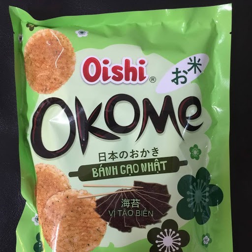 Bánh gạo tảo biển Okome 100g