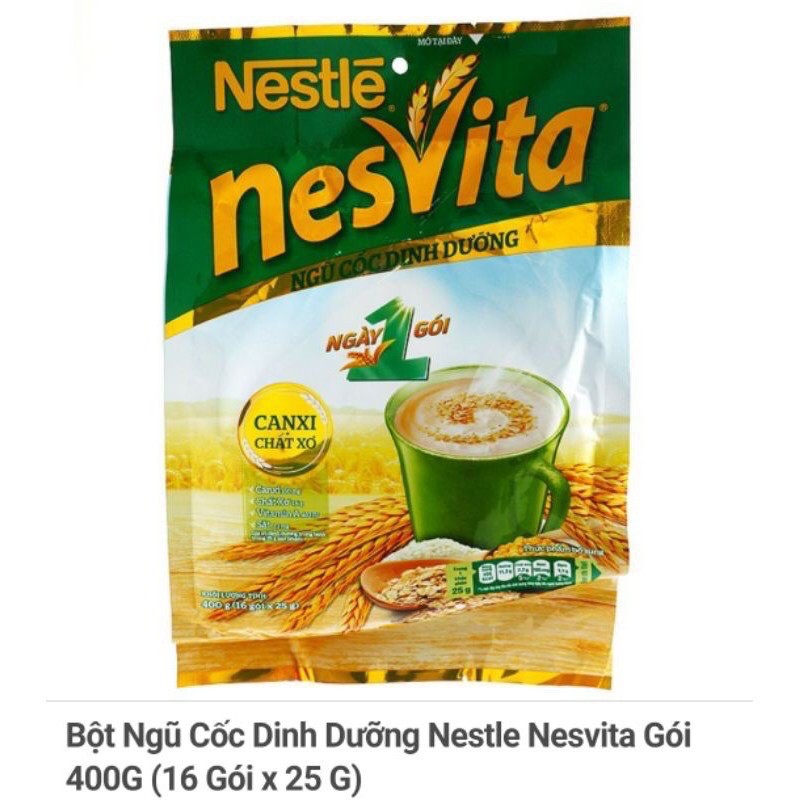 NGŨ CỐC DINH DƯỠNG CÓ ĐƯỜNG NETLE NESVITA 400G