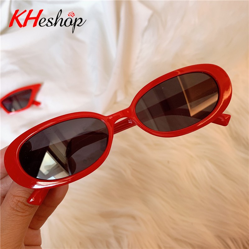 [Kính râm Nam Nữ HOT] Form nhỏ bầu dục, Ngôi sao thời trang 5 màu nổi bật mã Y1811
