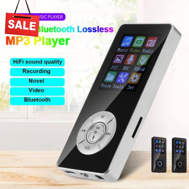 Máy Nghe Nhạc Mp3 Mp4 Không Dây Kết Nối Bluetooth