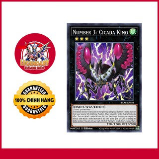 [EN][Thẻ Bài Yugioh Chính Hãng] Number 3: Cicada King