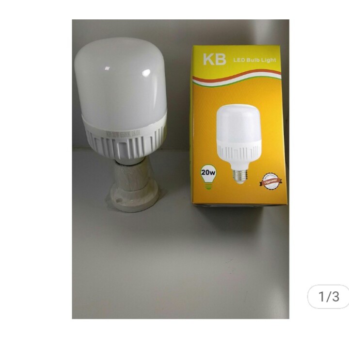 Bóng đèn LED trụ tròn 20W / 30W (đèn bulb) - chip LG ánh sáng chuẩn