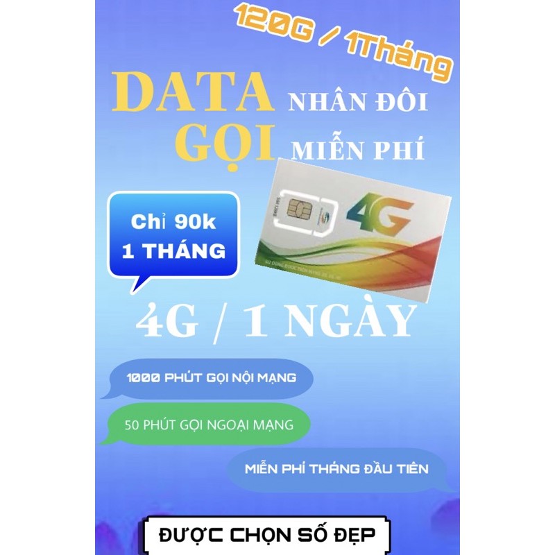 [ SIM V90 VIETTEL ] ĐẦU SỐ 09 [ 90K/THÁNG ] [ 4G/NGÀY ] 1000 PHÚT GỌI NỘI MẠNG - 50 PHÚT GỌI NỘI MẠNG(SIM MẠNG VIETTEL)