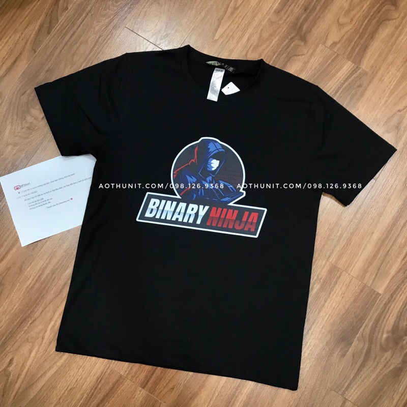 Áo Thun Binary Ninja - áo thun lập trình viên