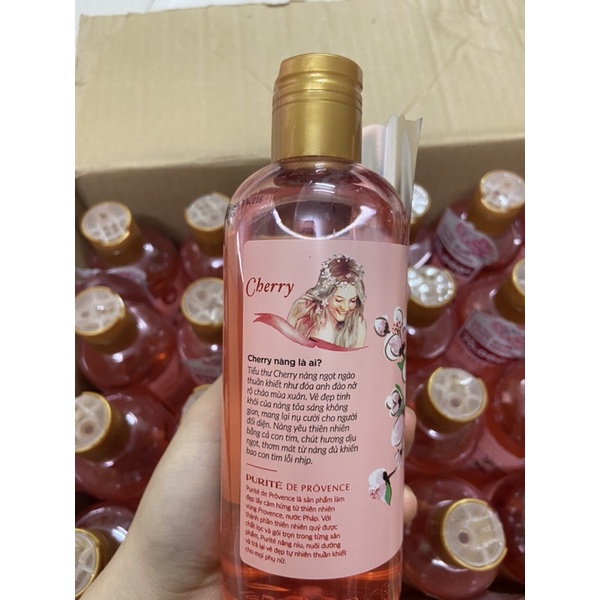 Sữa tắm purite hương anh đào và hương hoa hồng 250ml