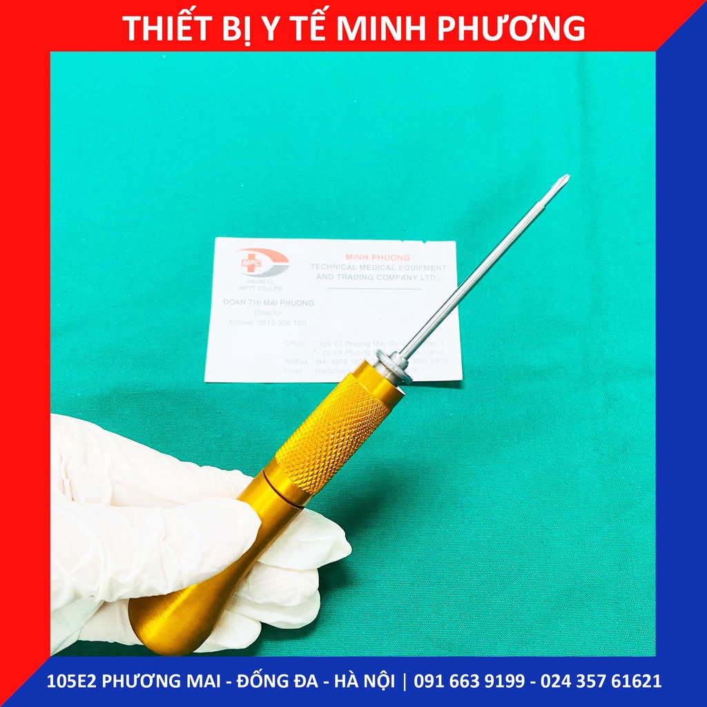 Tuốc nơ vít 2.0 cán vàng